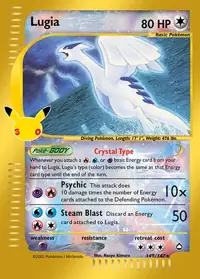Lugia 149/147 – 30th Classic Collection, Pokémon card (English)