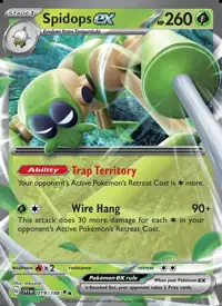 Spidops ex 019/198 – Scarlet & Violet (SVI), Pokémon card (English)