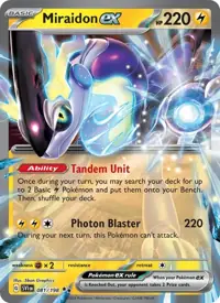 Miraidon ex 081/198 – Scarlet & Violet (SVI), Pokémon card (English)
