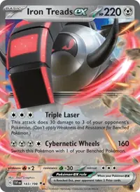 Iron Treads ex 143/198 – Scarlet & Violet (SVI), Pokémon card (English)