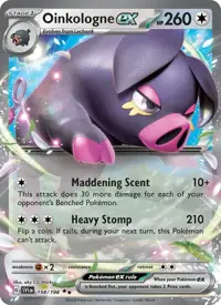 Oinkologne ex 158/198 – Scarlet & Violet (SVI), Pokémon card (English)