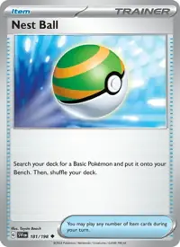 Nest Ball 181/198 – Scarlet & Violet (SVI), Pokémon card (English)