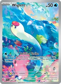 Wiglett 206/198 – Scarlet & Violet (SVI), Pokémon card (English)