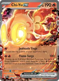Chi-Yu ex 040/193 – Paldea Evolved (PAL), Pokémon card (English)