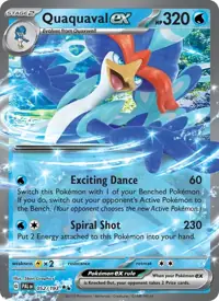 Quaquaval ex 052/193 – Paldea Evolved (PAL), Pokémon card (English)
