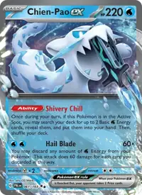 Chien-Pao ex 061/193 – Paldea Evolved (PAL), Pokémon card (English)
