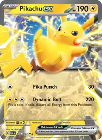 Pikachu ex 063/193 – Paldea Evolved (PAL), Pokémon card (English)