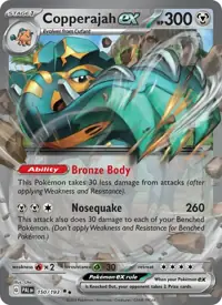 Copperajah ex 150/193 – Paldea Evolved (PAL), Pokémon card (English)
