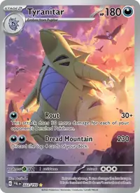 Tyranitar 222/193 – Paldea Evolved (PAL), Pokémon card (English)