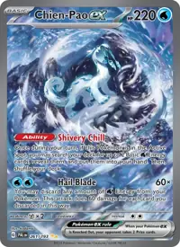 Chien-Pao ex 261/193 – Paldea Evolved (PAL), Pokémon card (English)