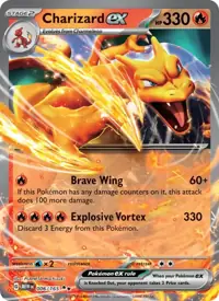 Charizard ex 006/165 – 151 (MEW), Pokémon card (English)