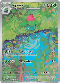 Ivysaur 167/165 – 151 (MEW), Pokémon card (English)