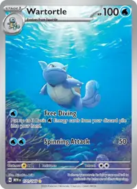 Wartortle 171/165 – 151 (MEW), Pokémon card (English)