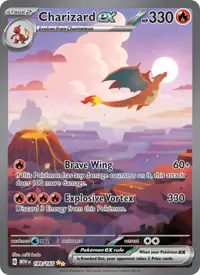 Charizard ex 199/165 – 151 (MEW), Pokémon card (English)
