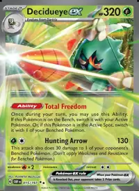 Decidueye ex 015/197 – Obsidian Flames (OBF), Pokémon card (English)