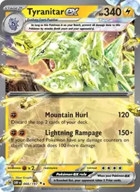 Tyranitar ex 066/197 – Obsidian Flames (OBF), Pokémon card (English)