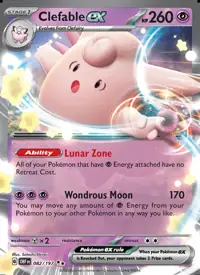 Clefable ex 082/197 – Obsidian Flames (OBF), Pokémon card (English)