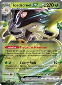 Toedscruel ex 005/091 – Paldean Fates (PAF), Pokémon card (English)
