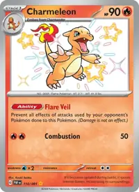 Charmeleon 110/091 – Paldean Fates (PAF), Pokémon card (English)
