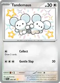 Tandemaus 209/091 – Paldean Fates (PAF), Pokémon card (English)