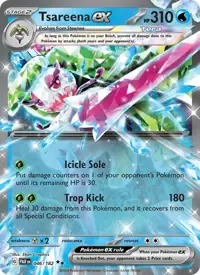 Tsareena ex 046/182 – Paradox Rift (PAR), Pokémon card (English)
