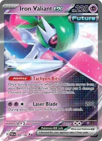 Iron Valiant ex 089/182 – Paradox Rift (PAR), Pokémon card (English)