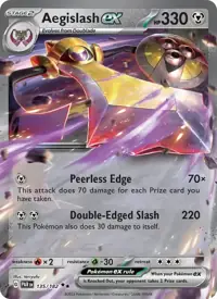 Aegislash ex 135/182 – Paradox Rift (PAR), Pokémon card (English)