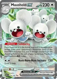 Maushold ex 155/182 – Paradox Rift (PAR), Pokémon card (English)