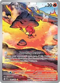Magby 186/182 – Paradox Rift (PAR), Pokémon card (English)