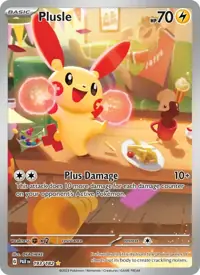 Plusle 193/182 – Paradox Rift (PAR), Pokémon card (English)