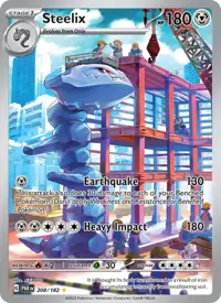 Steelix 208/182 – Paradox Rift (PAR), Pokémon card (English)