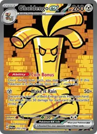 Gholdengo ex 252/182 – Paradox Rift (PAR), Pokémon card (English)