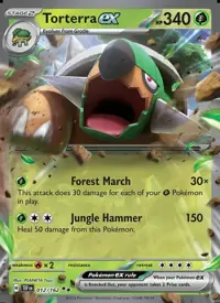 Torterra ex 012/162 – Temporal Forces (TEF), Pokémon card (English)