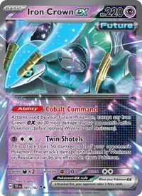 Iron Crown ex 081/162 – Temporal Forces (TEF), Pokémon card (English)
