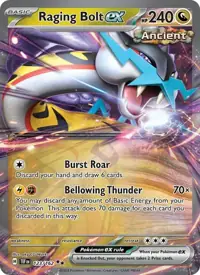 Raging Bolt ex 123/162 – Temporal Forces (TEF), Pokémon card (English)