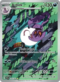Arbok 176/162 – Temporal Forces (TEF), Pokémon card (English)