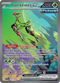 Iron Leaves ex 203/162 – Temporal Forces (TEF), Pokémon card (English)