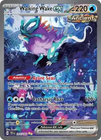 Walking Wake ex 205/162 – Temporal Forces (TEF), Pokémon card (English)