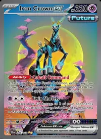 Iron Crown ex 206/162 – Temporal Forces (TEF), Pokémon card (English)