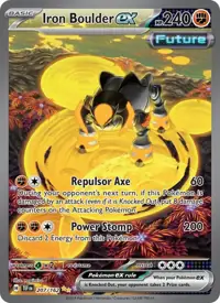 Iron Boulder ex 207/162 – Temporal Forces (TEF), Pokémon card (English)