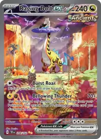 Raging Bolt ex 208/162 – Temporal Forces (TEF), Pokémon card (English)