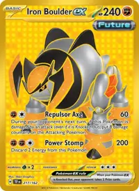 Iron Boulder ex 217/162 – Temporal Forces (TEF), Pokémon card (English)