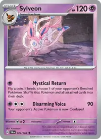 Sylveon 022/064 – Shrouded Fable (SFA), Pokémon card (English)
