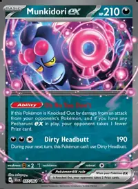 Munkidori ex 037/064 – Shrouded Fable (SFA), Pokémon card (English)