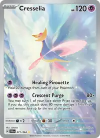 Cresselia 071/064 – Shrouded Fable (SFA), Pokémon card (English)