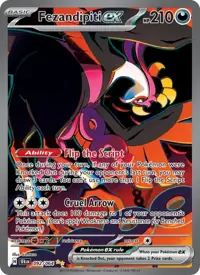 Fezandipiti ex 092/064 – Shrouded Fable (SFA), Pokémon card (English)