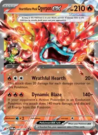 Hearthflame Mask Ogerpon ex 040/167 – Twilight Masquerade (TWM), Pokémon card (English)