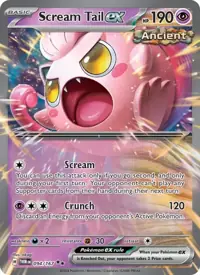 Scream Tail ex 094/167 – Twilight Masquerade (TWM), Pokémon card (English)