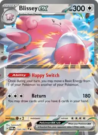 Blissey ex 134/167 – Twilight Masquerade (TWM), Pokémon card (English)