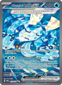 Wellspring Mask Ogerpon ex 213/167 – Twilight Masquerade (TWM), Pokémon card (English)